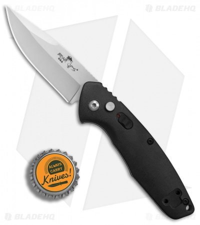 Bear OPS Bold Action X  Automatic Knife Black Aluminium (2.6" Bead Blast) 