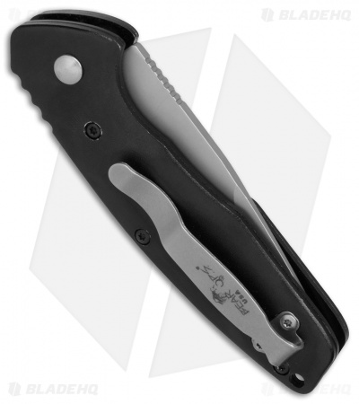 Bear OPS Bold Action X  Automatic Knife Black Aluminium (2.6" Bead Blast) 