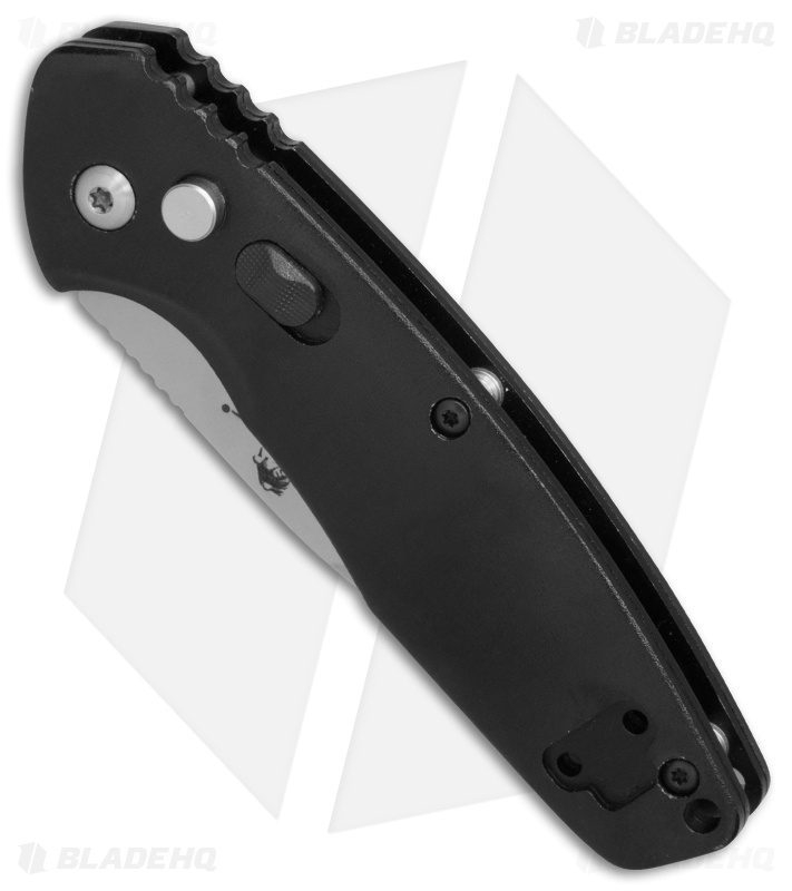 Bear OPS Bold Action X  Automatic Knife Black Aluminium (2.6" Bead Blast) 