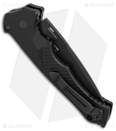 Benchmade Rukus II Automatic Knife (3.4" Black Serr) 9600SBK