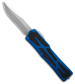 Heretic Knives Colossus MagnaCut Recurve OTF Automatic Knife Blue (3.5" SW)