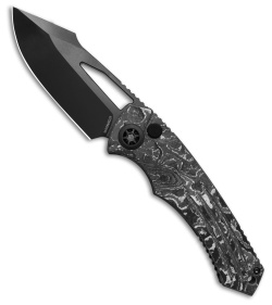 Heretic Knives Pariah MagnaCut Button Lock Knife White Camo Carbon (3.8" DLC)