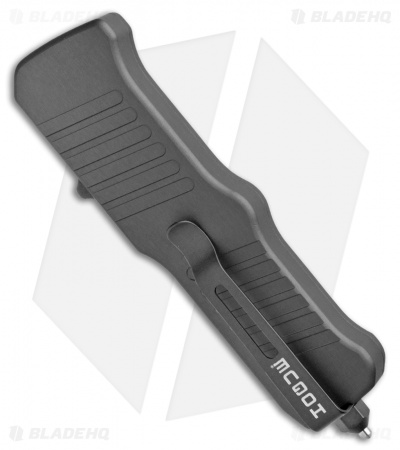 Hogue Mini Incursion D/E OTF Automatic Knife Black Aluminum (3" Black) 54076