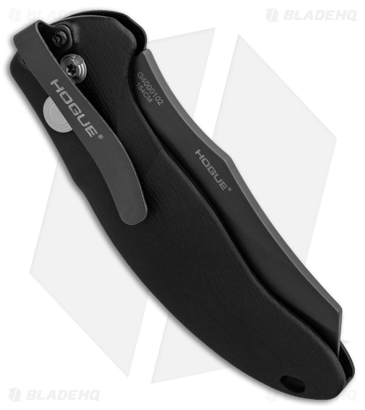 Hogue Sig Sauer EX-A04 Wharncliffe Automatic Knife Black G-10 (3.5" Black) 36422