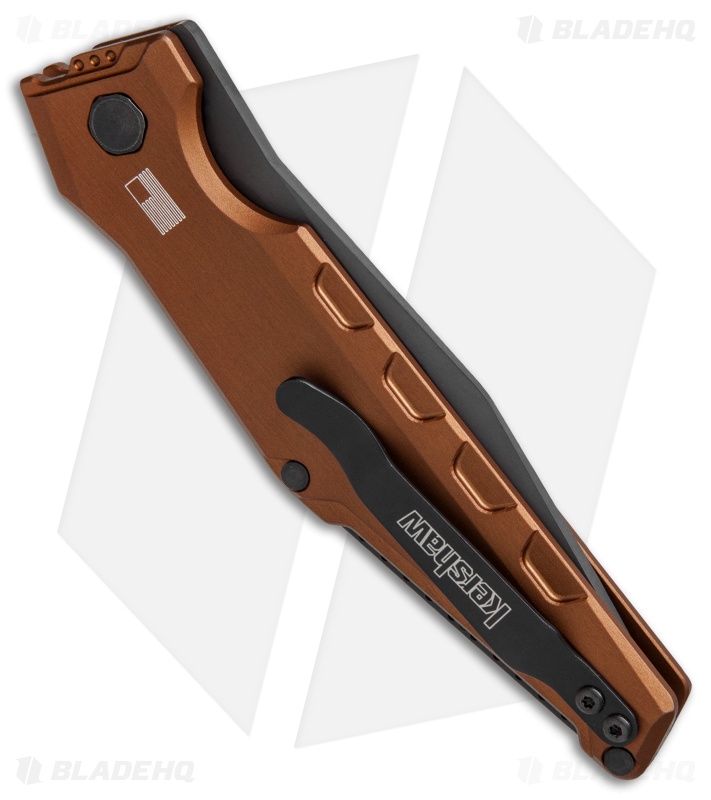 Kershaw Galyean Launch 7 Automatic Knife Earth Brown (3.75" Black) 7900EB