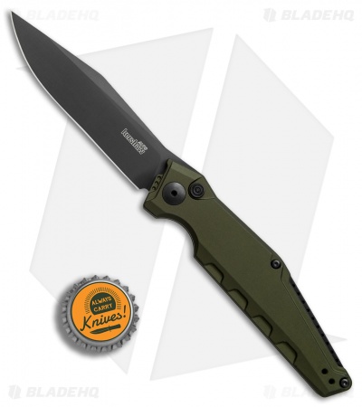 Kershaw Galyean Launch 7 Automatic Knife OD Green (3.75" Black) 7900OL