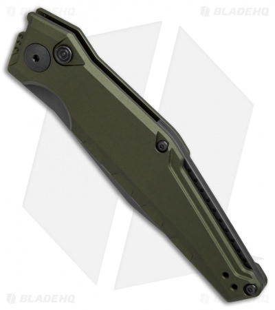 Kershaw Galyean Launch 7 Automatic Knife OD Green (3.75" Black) 7900OL