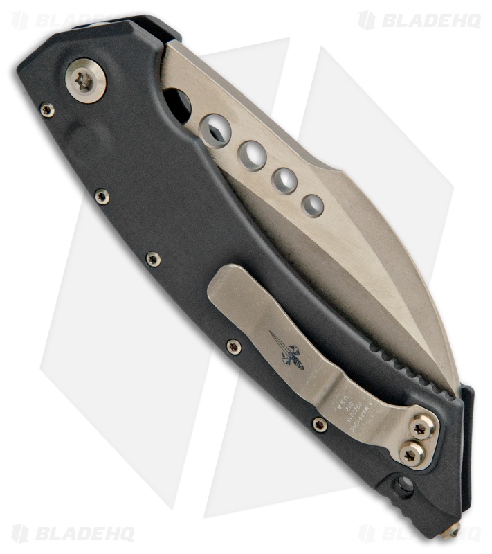 Microtech Custom Hawk Automatic Knife Apocalyptic (4" Two Tone Bronze) 507-MCK