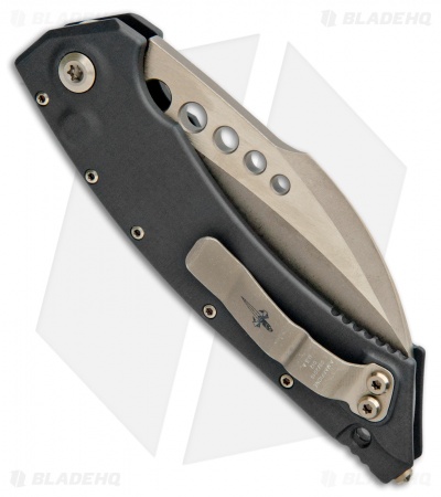 Microtech Custom Hawk Automatic Knife Apocalyptic (4" Two Tone Bronze) 507-MCK