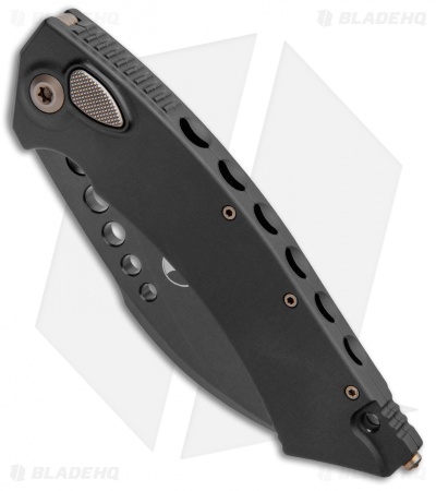 Microtech Signature Series Hawk Automatic Knife Black DLC (4" Black)  