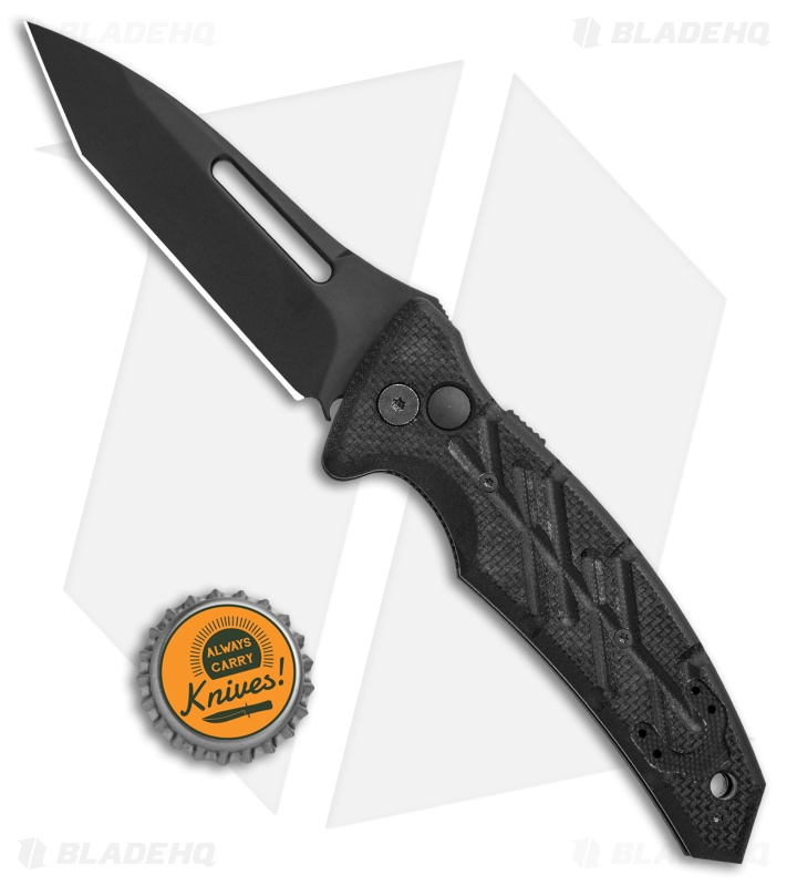 Ontario XM-3 Tanto - Automatic Knife | Black G-10 | Blade HQ
