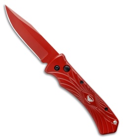 Paragon ERT Automatic Knife Red Aluminum (3.5" Red)