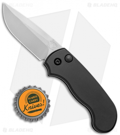 Paragon Snapper Black Automatic Knife (2.5" Bead Blast)