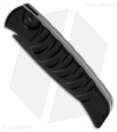 Piranha Paradox Automatic Knife Black Aluminum (3.1" Black) P-24BKT