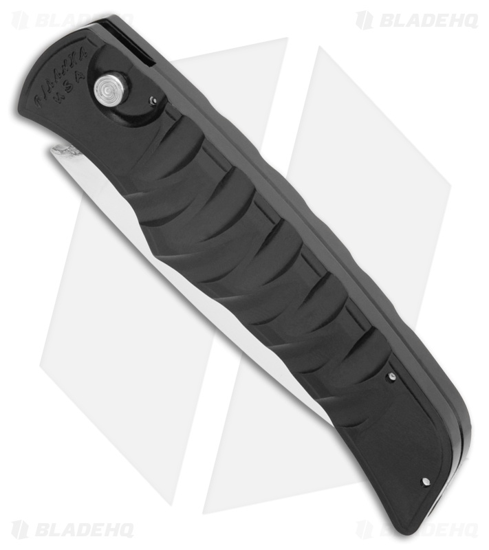 Piranha Paradox Automatic Knife Black Aluminum (3.1" Mirror) P-24BK