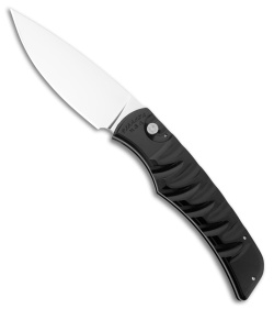Piranha Paradox Automatic Knife Black Aluminum (3.1" Mirror) P-24BK