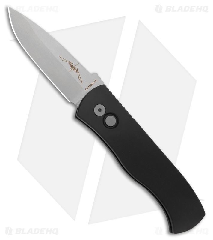 Pro-Tech Emerson CQC-7 Auto Black Aluminum Spear Point
