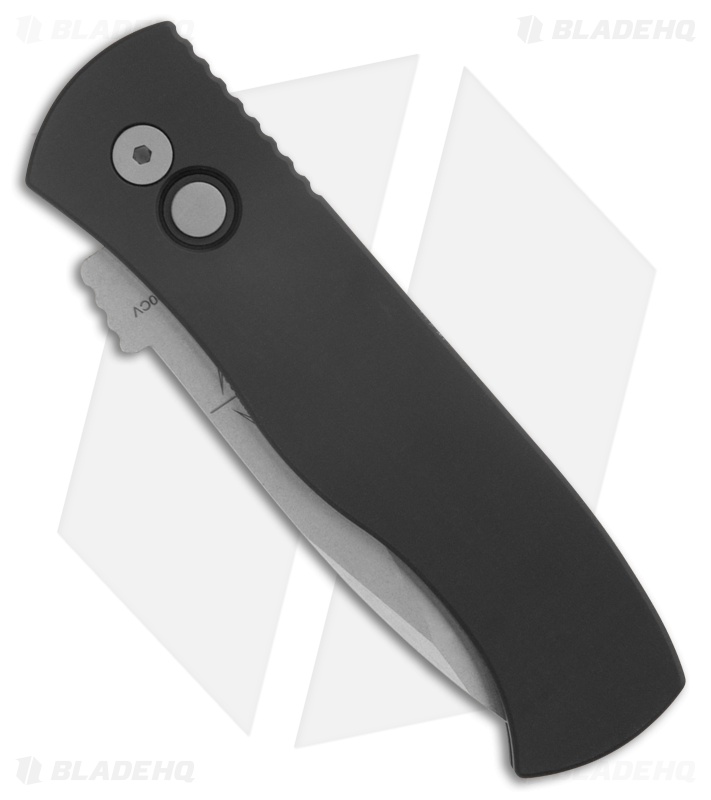 Pro-Tech Emerson CQC-7 Auto Black Aluminum Spear Point