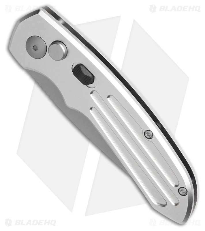 Smith & Wesson Extreme Ops Tanto Automatic Knife Gray Aluminum (3.25" BB Serr)