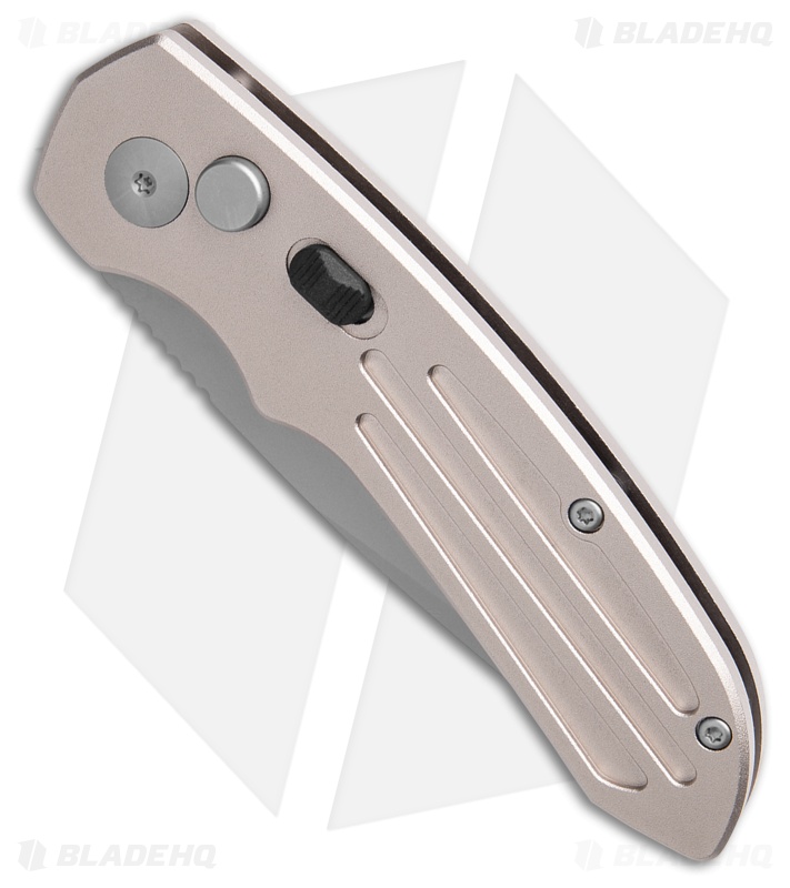 Smith & Wesson Extreme Ops  Automatic Knife Silver Aluminum (3.25" BB Serr)