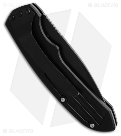 Smith & Wesson Extreme Ops Automatic Knife Black Aluminum (3.25" Black Serr)