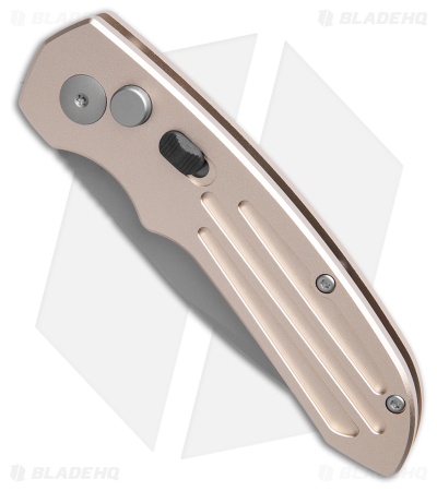Smith & Wesson Extreme Ops Automatic Knife Champagne Aluminum (3.25" Bead Blast)