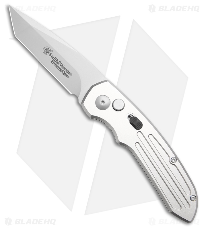 Smith & Wesson Extreme Ops Tanto Automatic Knife (3.25" Bead Blast)