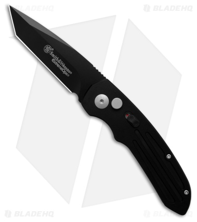 Smith & Wesson Extreme Ops Tanto Automatic Knife (3.25" Black) SW50BT