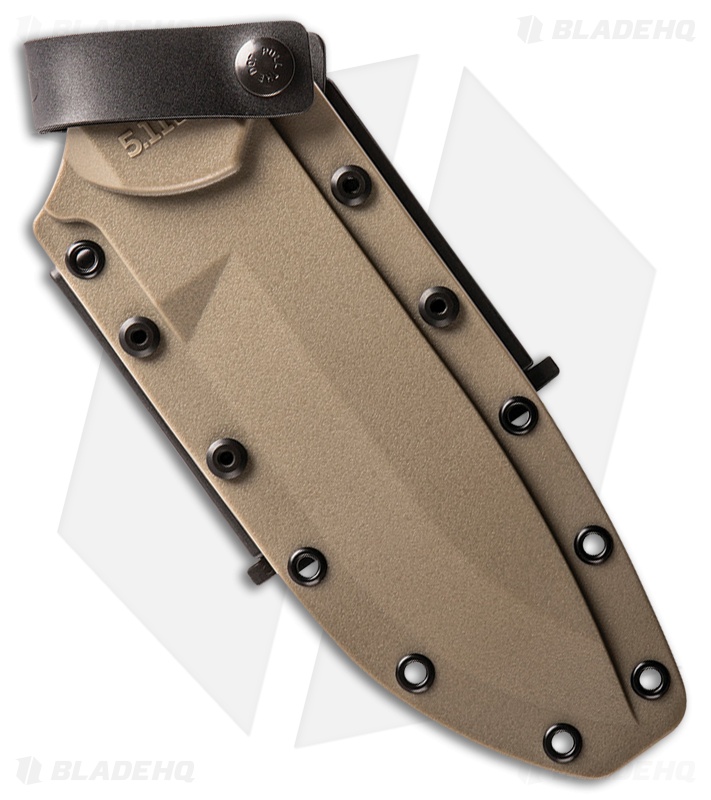 5.11 Tactical CFK7 Camp And Field Fixed Blade Knife Tan FRN