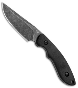 ABKT Elite Shadow Predator Fixed Blade Knife Black G-10 (3.25&quot; Black Stonewash) | 89316