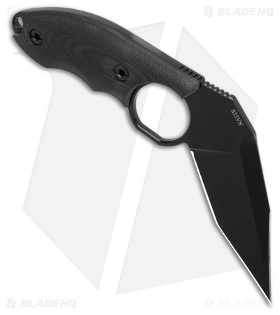 ADV Tactical Havoc Fixed Blade Knife Black G-10 (3.5" Black)