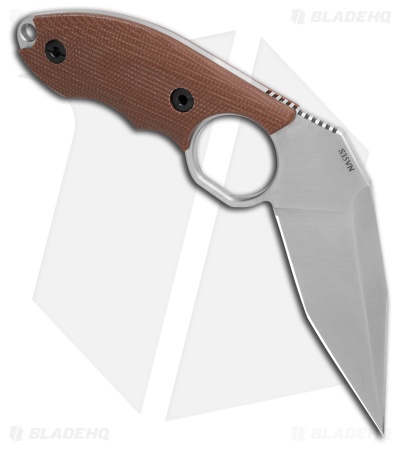 ADV Tactical Havoc Fixed Blade Knife Tan G-10 (3.5" Satin)