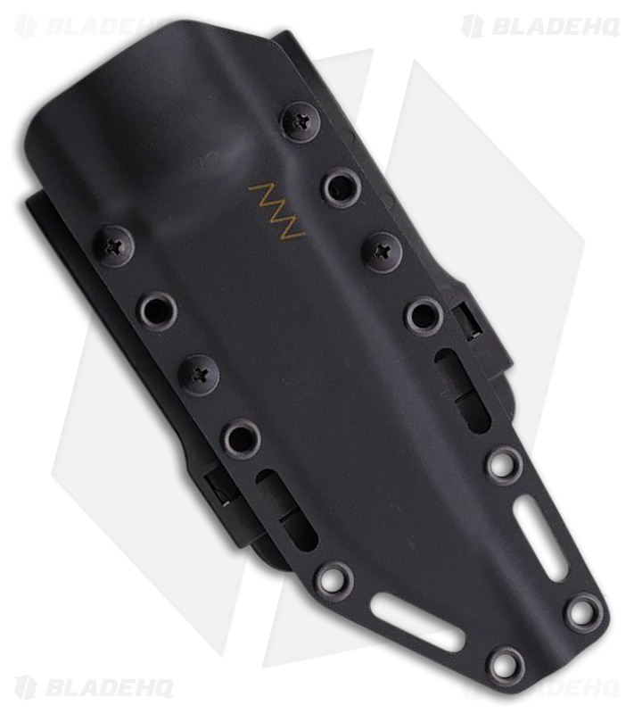 Acta Non Verba M41 Fixed Blade Knife Black Micarta (5" Black DLC)