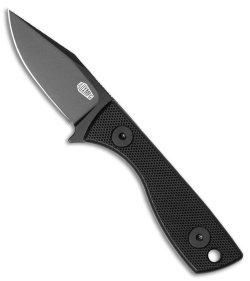 Auxiliary Manufacturing Runt Fixed Blade Knife Black G-10 (2.1" Black PVD)