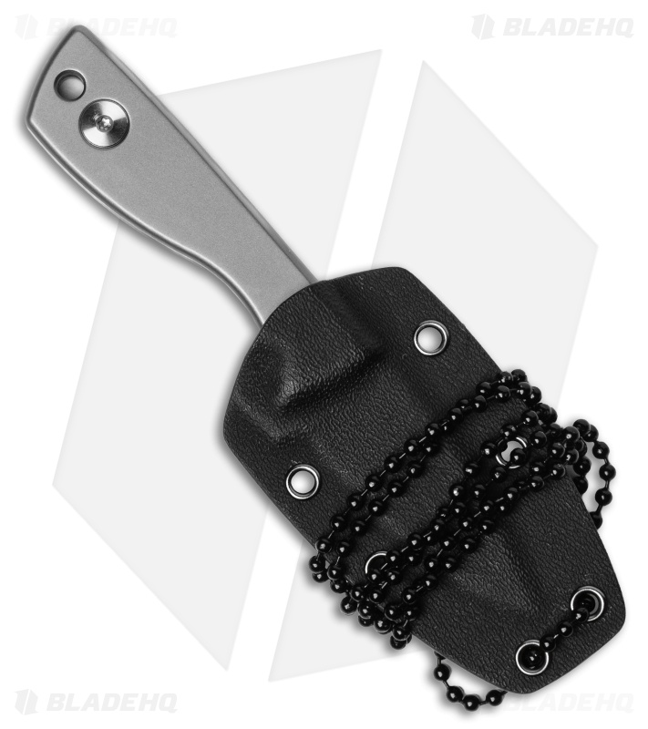 Auxiliary Manufacturing Runt Fixed Blade Knife Titanium (2.1" SW)