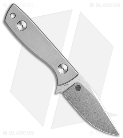 Auxiliary Manufacturing Runt XL Fixed Blade Knife Titanium (3" SW)