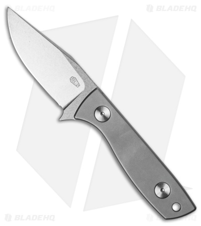 Auxiliary Manufacturing Runt XL Fixed Blade Knife Titanium (3" SW)