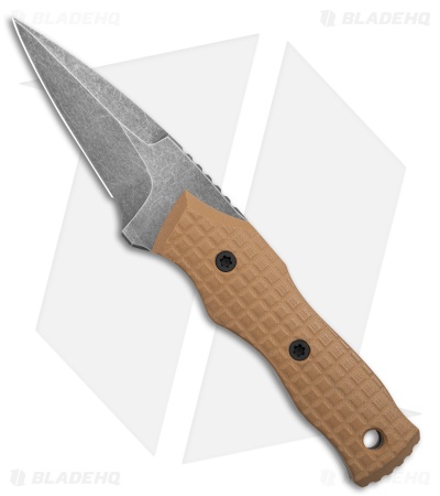 Auxiliary Manufacturing Sgian Dubh Fixed Blade Knife Lager G-10 (3.25" SW)