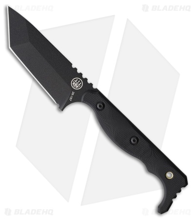 Beretta Seven Devils Tactical Fixed Blade Knife Black G-10 (3.25" Black)