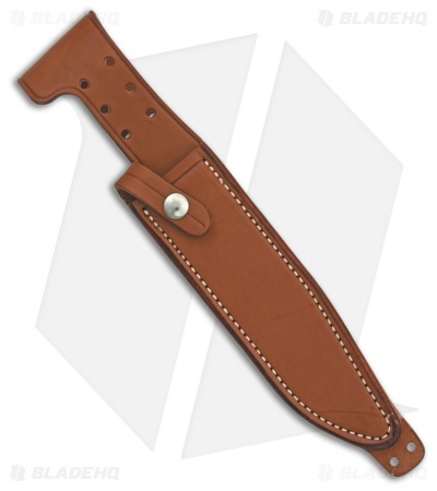 BlackJack Knives Model 14 Halo Attack Knife Natural Micarta (7.5" Satin) 