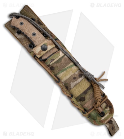 Chris Reeve Knives Pacific Fixed Blade Natural Micarta (6.3" PVD Serr)