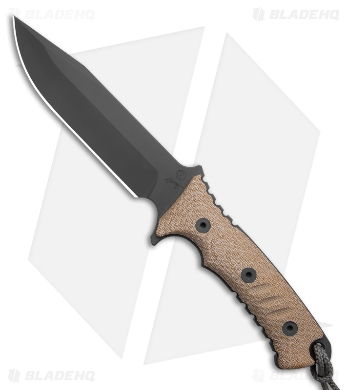 Chris Reeve Knives Pacific Fixed Blade Natural Micarta (6.3" Cerakote)