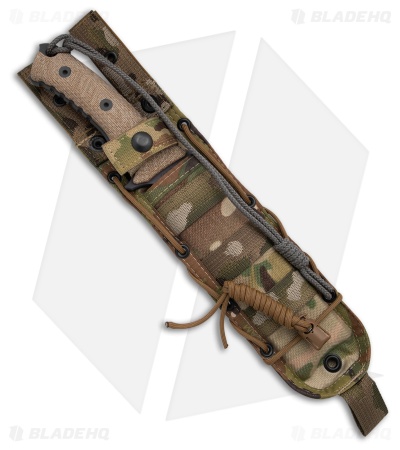 Chris Reeve Knives Pacific Fixed Blade Natural Micarta (6.3" Cerakote)
