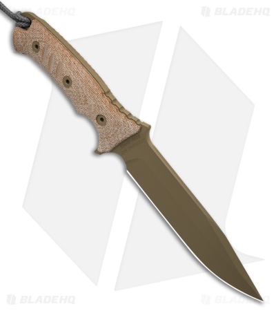 Chris Reeve Knives Pacific Fixed Blade Natural Micarta (6.3" FDE)