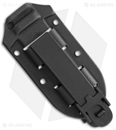 Extrema Ratio Defender DG Fixed Blade Knife Black Forprene (4" Black)