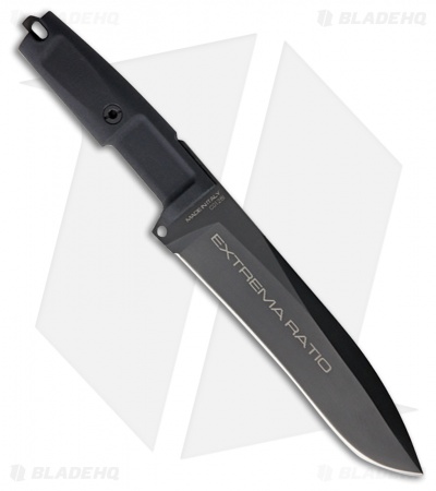 Extrema Ratio Dobermann IV Fixed Blade Knife Black Forprene (7.25" Black)