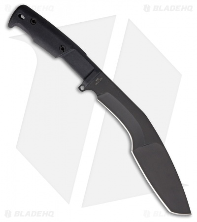 Extrema Ratio KS Kukri Fixed Blade Knife Black Forprene (9.5" Black)