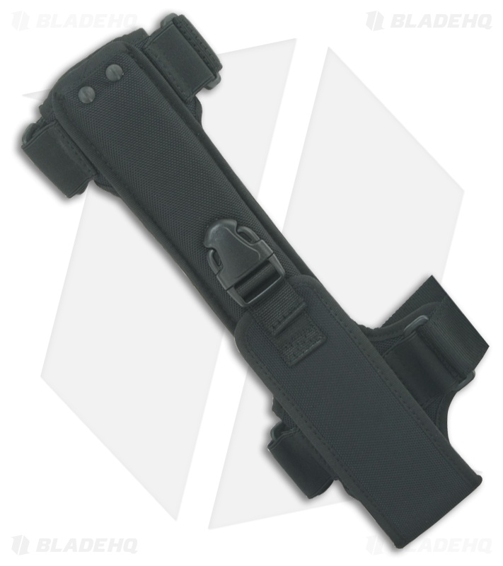 Extrema Ratio Operativo Fixed Blade Knife Black Forprene (7.625" Black)