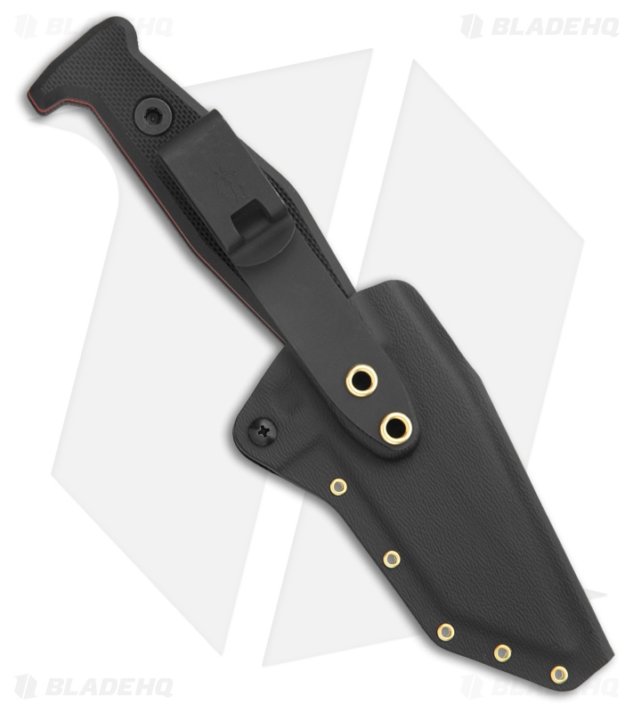 Fisher Blades Beckwith/Covert Fixed Blade Knife Black G-10 (3.1" Black)