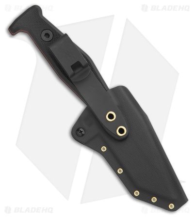 Fisher Blades Beckwith/Covert Fixed Blade Knife Black G-10 (3.1" Black)
